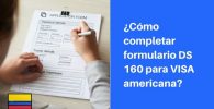 completar formulario ds 160